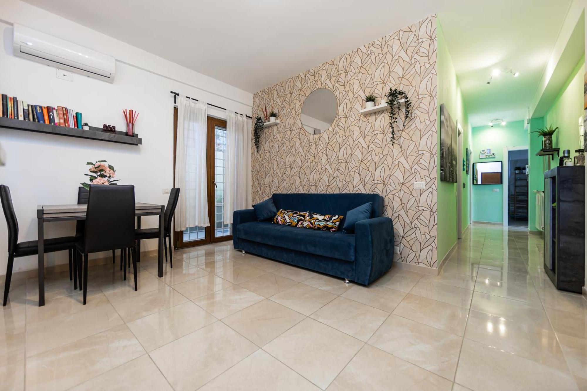 Lotus - Appartamento Sul Mare A Ostia Con Giardino Relax Luaran gambar